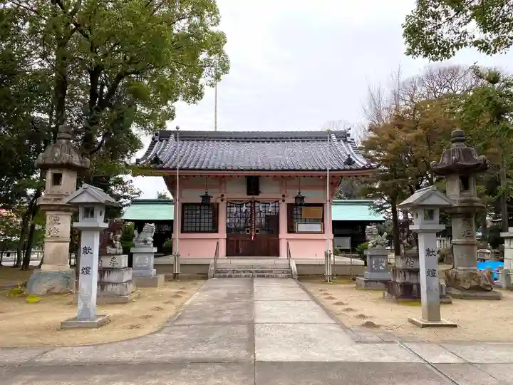大神神社(花池)の本殿・本堂