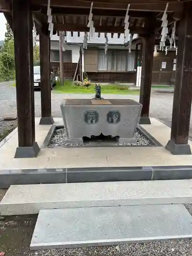 大間々神明宮の手水舎