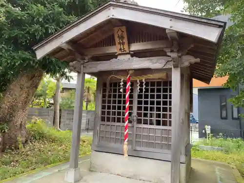 西町八幡神社の本殿・本堂