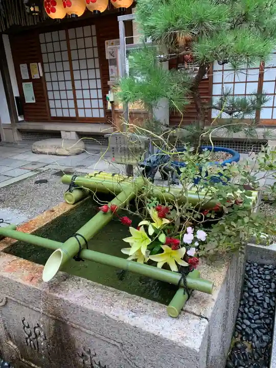 錦天満宮の手水舎