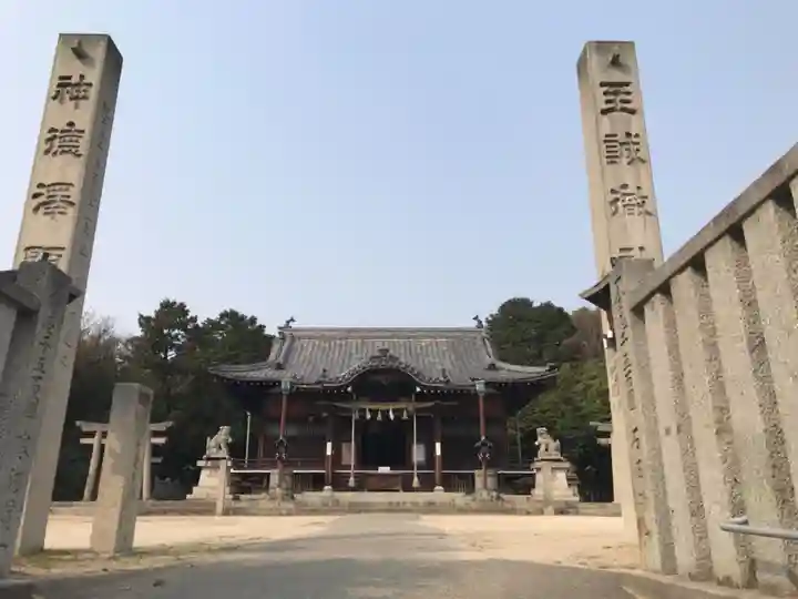 宇野八幡宮の本殿・本堂