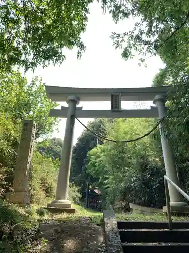 長幡部神社の鳥居