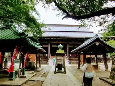 法華経寺の本殿・本堂