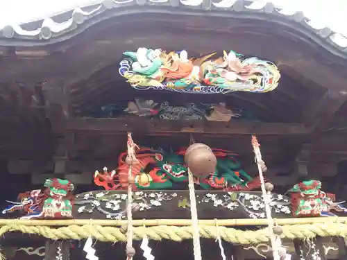  高鳥天満宮の芸術