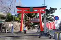 五社稲荷社の鳥居