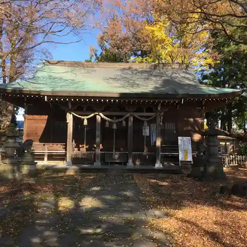 諏方神社の本殿