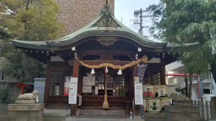 走水神社の本殿