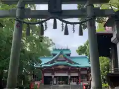 多摩川浅間神社の鳥居