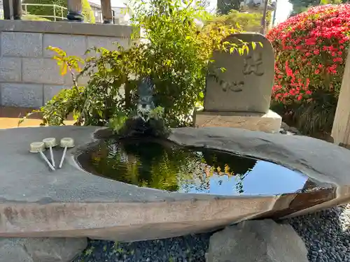 長安寺の手水舎