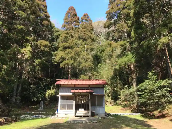神明神社の本殿・本堂