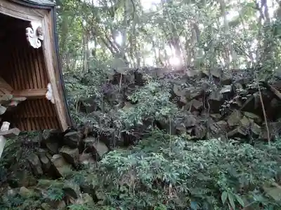 阿太賀都健御熊命神社の自然