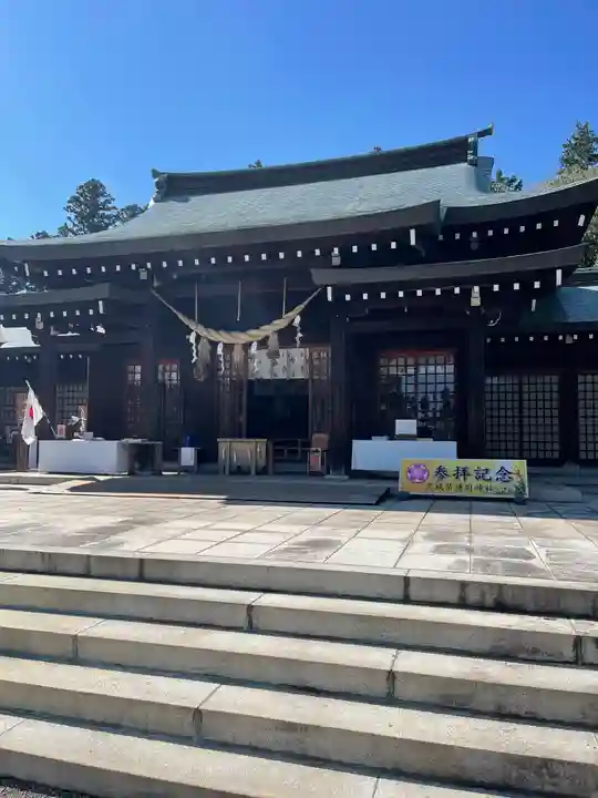 茨城縣護國神社の本殿・本堂