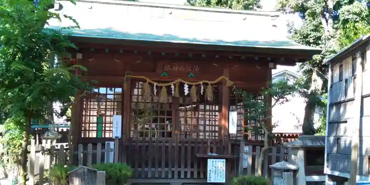 油江天神社の本殿・本堂