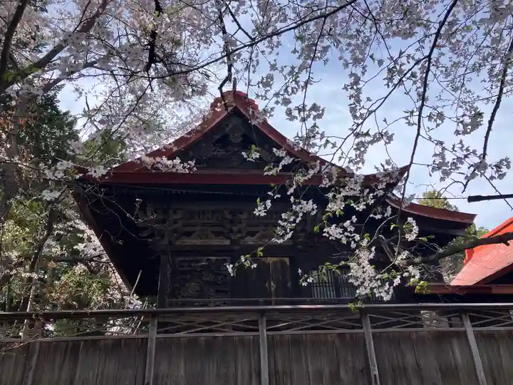 長者山新羅神社の本殿・本堂