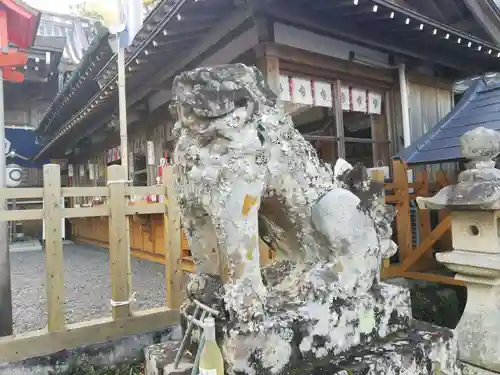 津峯神社の狛犬