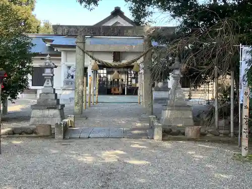 都波岐奈加等神社の鳥居