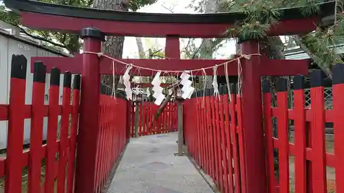 白山神社の鳥居