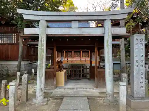 若宮八幡社の末社・摂社