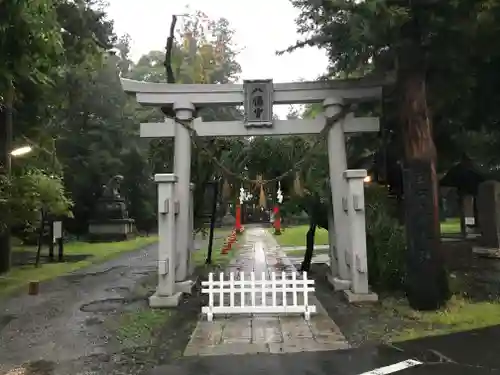 筑摩神社の鳥居