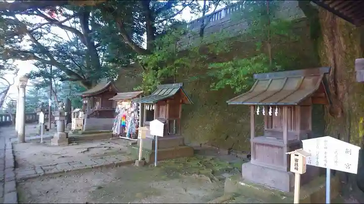 宇都宮二荒山神社の末社・摂社