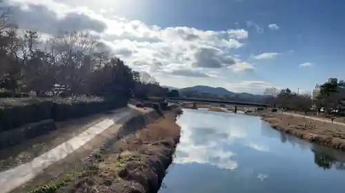 出町妙音堂の景色