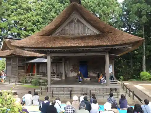 白山神社の神楽