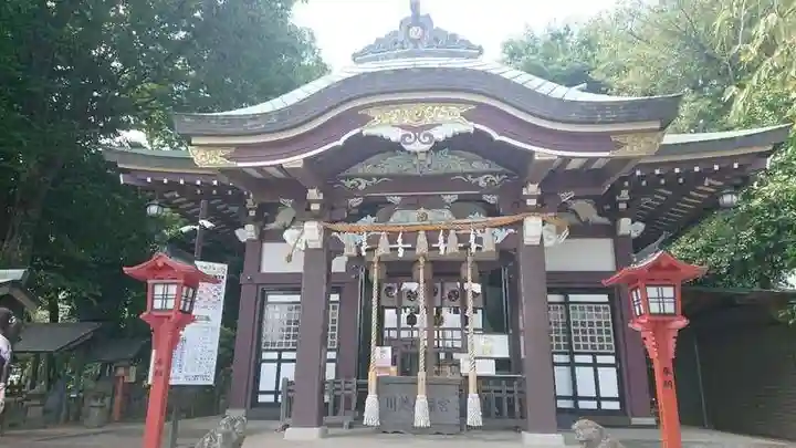 川越八幡宮の本殿・本堂