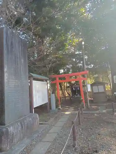 畑子安神社の鳥居