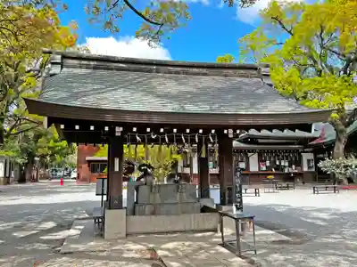 兵庫縣姫路護國神社の手水舎