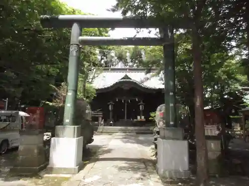 大稲荷神社の鳥居