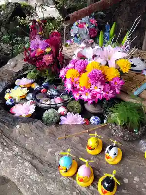 上合寺の手水舎