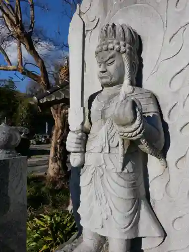 永福寺　童子堂の像