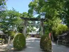 諏訪神社の鳥居