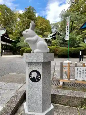 岡崎神社の狛犬