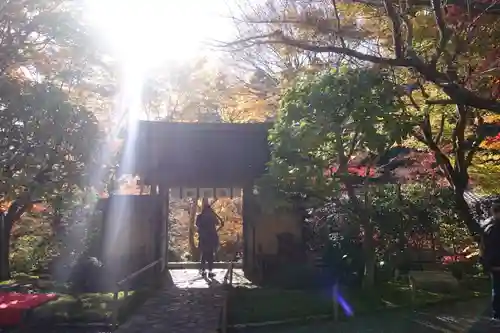 寂光院の山門・神門