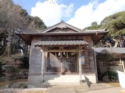 中津神社の本殿・本堂