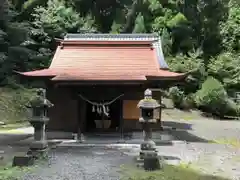 祖母嶽神社の本殿