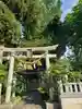 中川熊野神社の鳥居