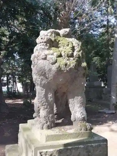 沓掛香取神社の狛犬