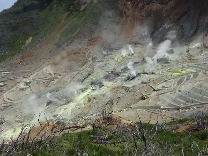 大涌谷延命地蔵尊の周辺