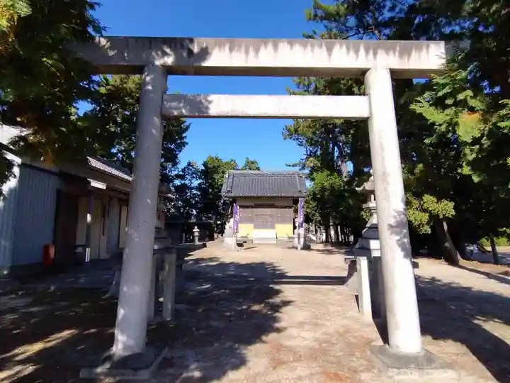 磤玖娜社(奥田神社)の鳥居
