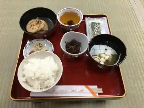 普賢院の食事