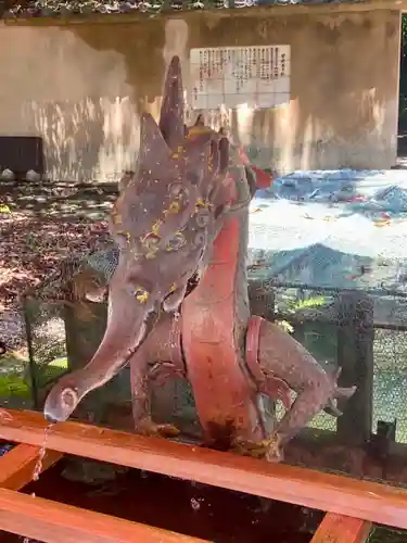 熊野速玉大社の手水舎