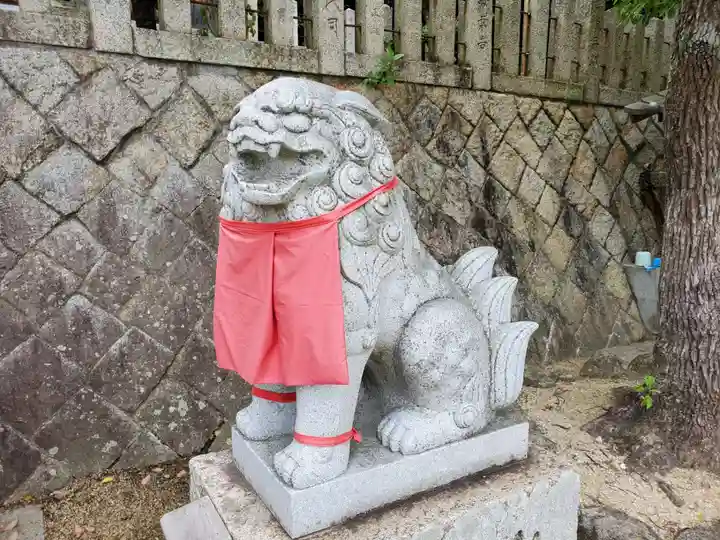 金ケ崎神社の狛犬