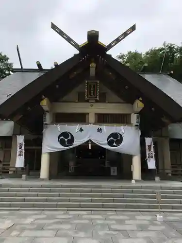 帯廣神社の本殿・本堂