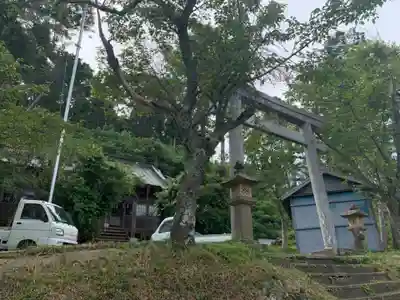 浅間神社の鳥居