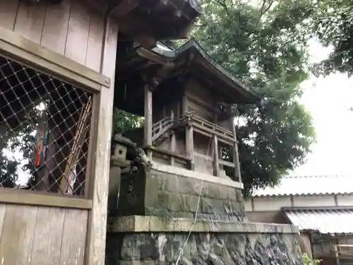 岸河神社の本殿・本堂