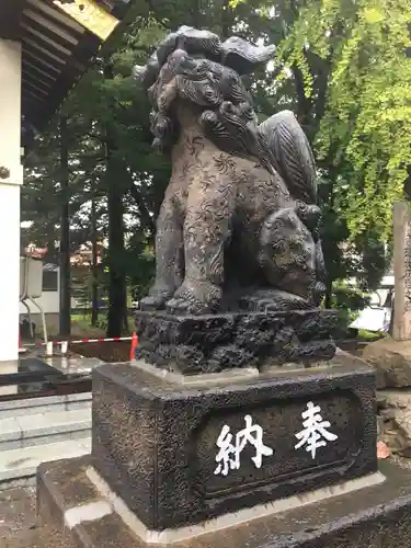 発寒神社の狛犬