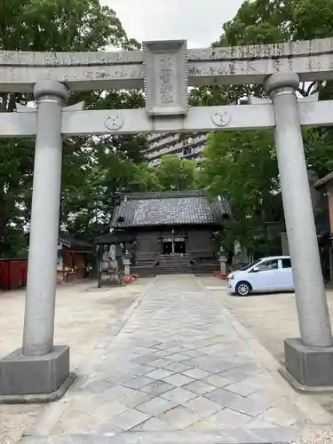 菅生神社の鳥居