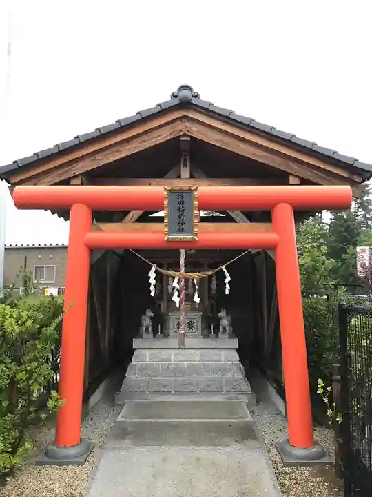 浮田稲荷神社の本殿・本堂